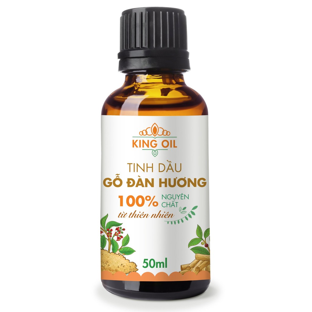 Tinh dầu gỗ Đàn Hương nguyên chất 100% từ thiên nhiên - KingOil