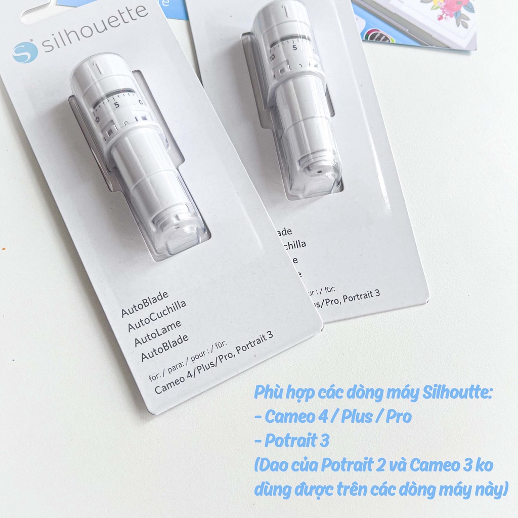 Silhouette Autoblade 2 - Lưỡi Dao Thay Thế Cho Potrait 3 / Cameo 4 Chính Hãng - Hidari