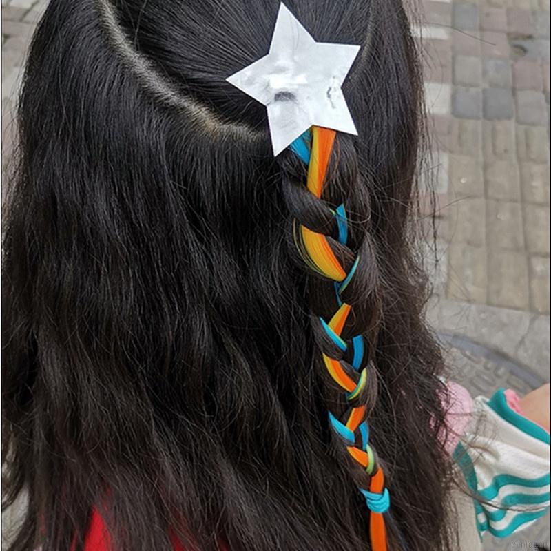 Kẹp Tóc Giả 16 Kiểu Dáng Xinh Xắn Cho Bé Gái