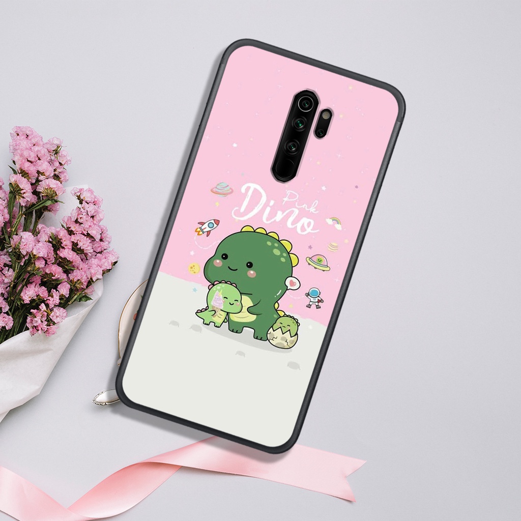 [HOT]ỐP XIAOMI REDMI NOTE 8 - NOTE 8 PRO - REDMI 9 , IN HÌNH KHỦNG LONG CHIBI SIÊU DỄ THƯƠNG.