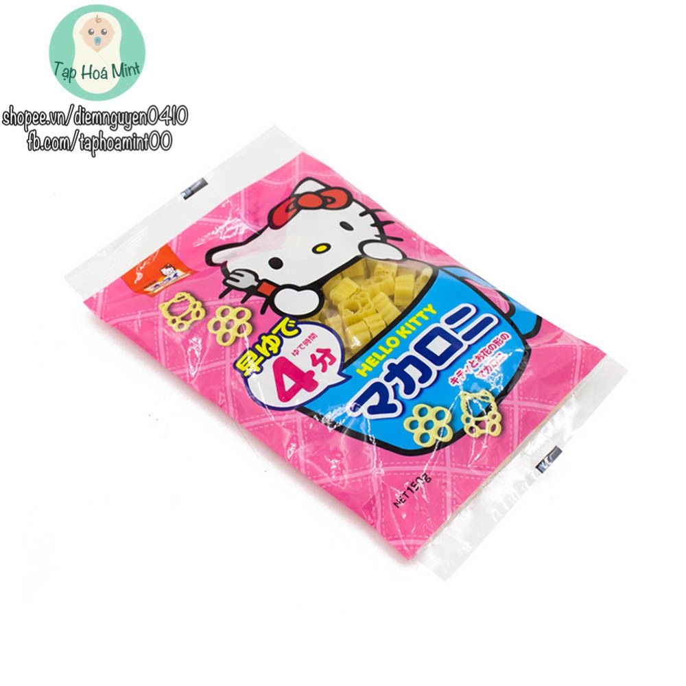 [Date 02/2022] Mì Nui Hello Kitty Nhật 150g - Ăn Dặm Cho Bé 9m+