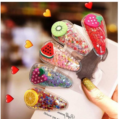 Kẹp tóc mái hình hoa quả ngọt ngào dễ thương phong cách thời trang cho bé Dương Kids