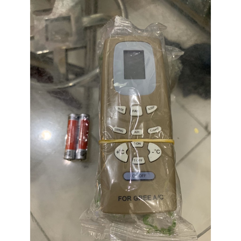Điều khiển điều hoà GREE (Xám)
