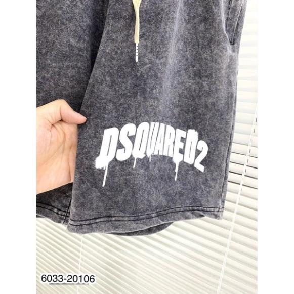 Quần Ngố Nam Dsq Loang Xám Siêu Đẹp - Quần Đùi Nam In Chữ DSQ Cực Hot