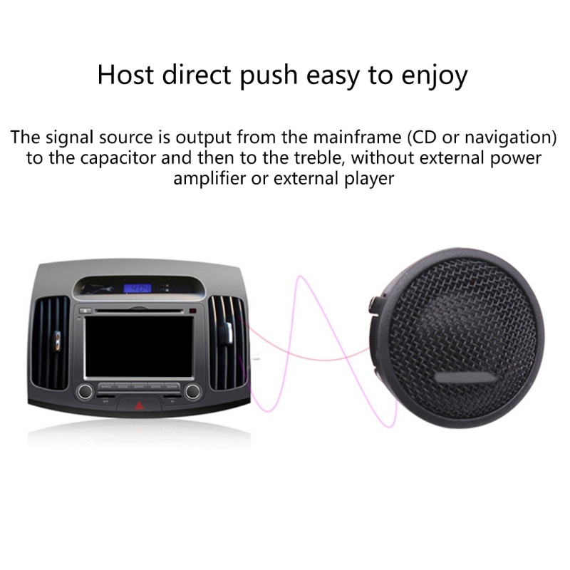 Bộ Khuếch Đại Âm Thanh Treble Gắn Cửa Xe Hơi Chuyên Dụng Chất Lượng Cao