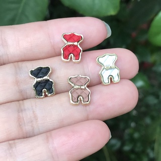 Charm gấu nail trang trí móng