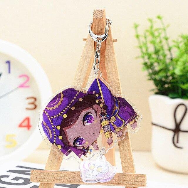 ( Mica trong acrylic ) ( Mẫu 3) Móc khóa anime Identity V Nhân cách thứ năm ver treo chibi anime M03