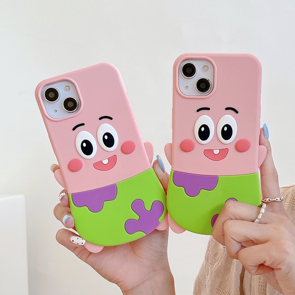 Ốp Điện Thoại Silicon Mềm Chống Sốc Họa Tiết Ngôi Sao Và Ngôi Sao Dễ Thương Cho iPhone 13 12 11 Pro Max XR XS Max X 7 8Plus