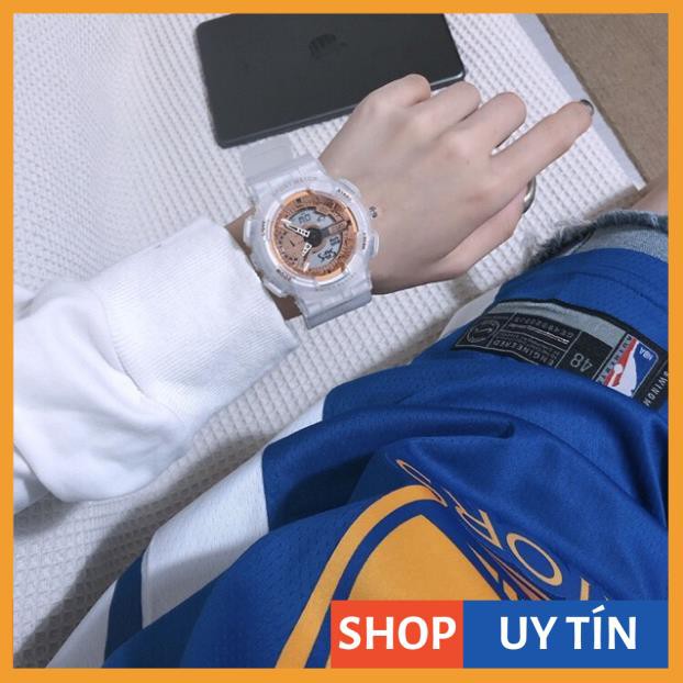 [Hàng Cao Cấp] Đồng hồ thể thao unisex Sport watch dây cao su full chức năng chống thấm nước