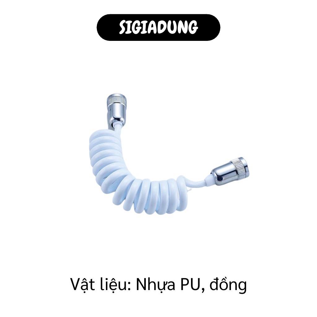 [SGD] Dây Lò Xo Xịt Vệ Sinh - Dây Vòi Xịt Chiều Dài 150cm Nối Vòi Sen Linh Hoạt 8677