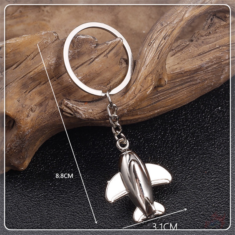 ✪ Máy Bay - Móc Khóa Mô Hình 3D ✪ 1 Móc Khóa Hình Máy Bay Thời Trang