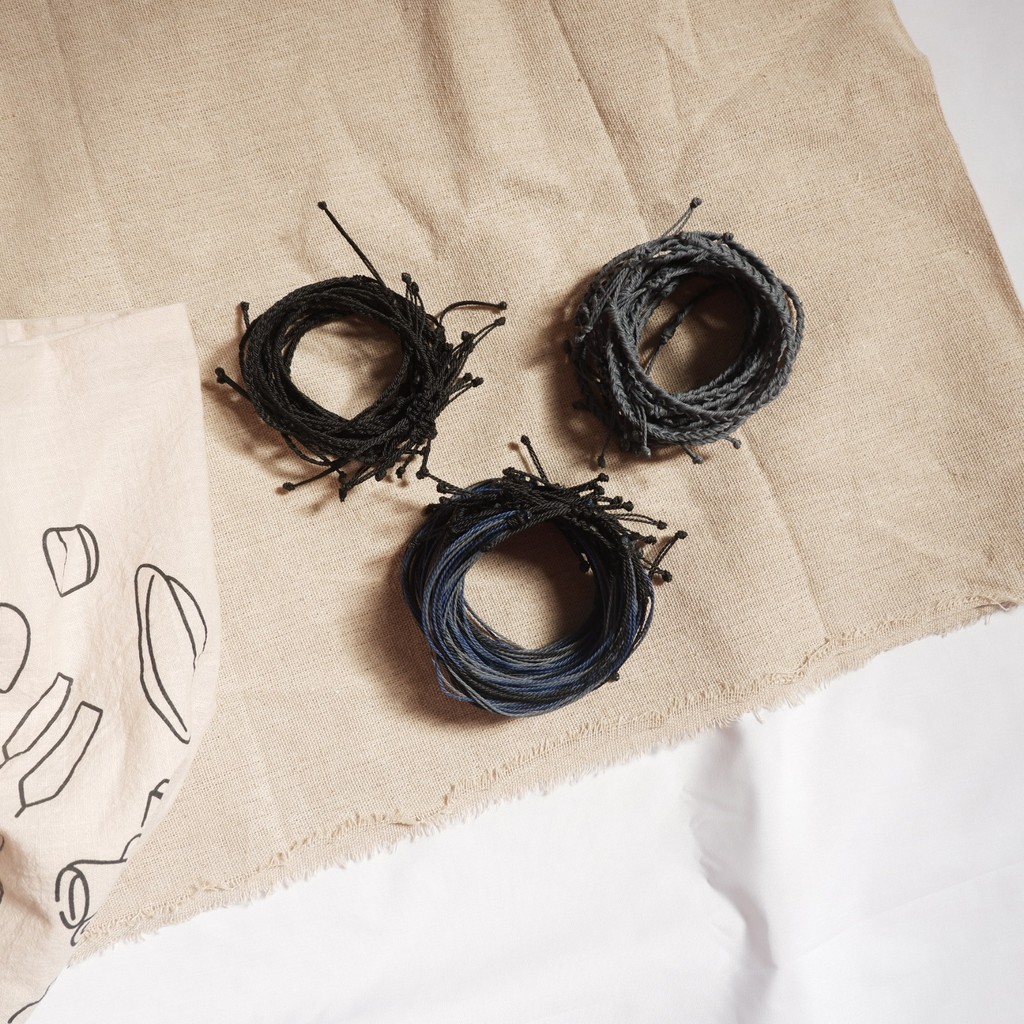 Set waterproof màu xanh dương phối xám đen