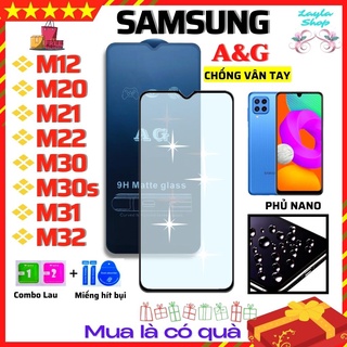 [AG Nhám Chống vân tay] Kính Cường Lực Samsung M12 M21 M22 M30 M30s M31 M32 M13 M14 M33 M51 M52 M53 M62