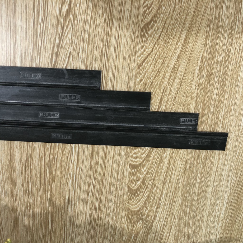 Lưỡi cao su gạt kính thay thế cho cây lau kính cao cấp Pulex 25cm 35cm 45cm 55cm Italy