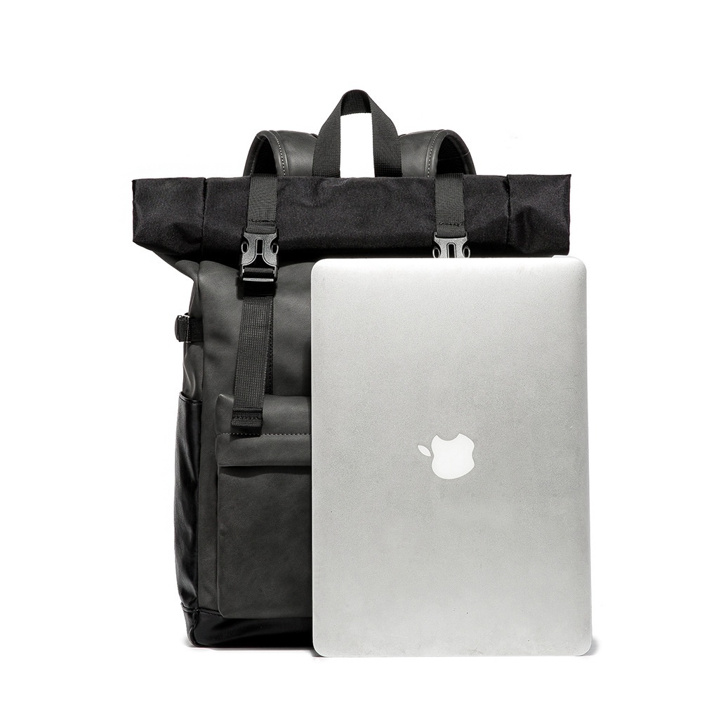 Balo Da Cao Cấp Laptop  Chất Da PU cao cấp, Form Y Hình, Lớp lót Polyester, Chống Thấm Nước