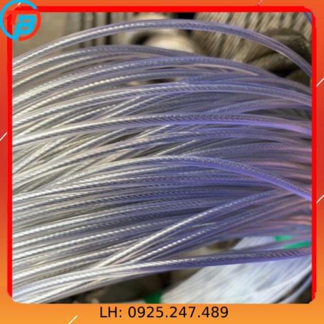 [GIÁ SỈ] Cáp Bọc Nhựa 3 li ( cuộn 100 mét ) [SIÊU RẺ]  - Cáp Thép Thái Bình Vina