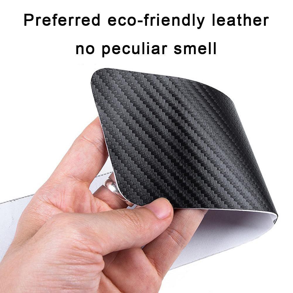 Set 4 Miếng Dán Sợi Carbon Bảo Vệ Cửa Xe Hơi