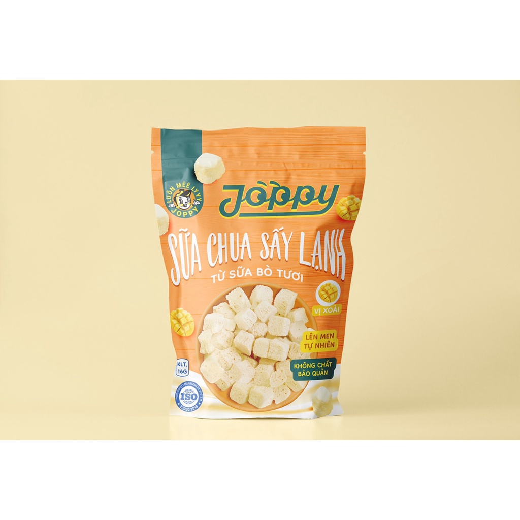 Sữa chua sấy lạnh vị Xoài Joppy