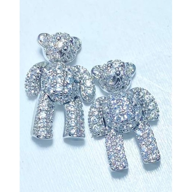đá hình gấu- charm gấu TEDDY cao cấp