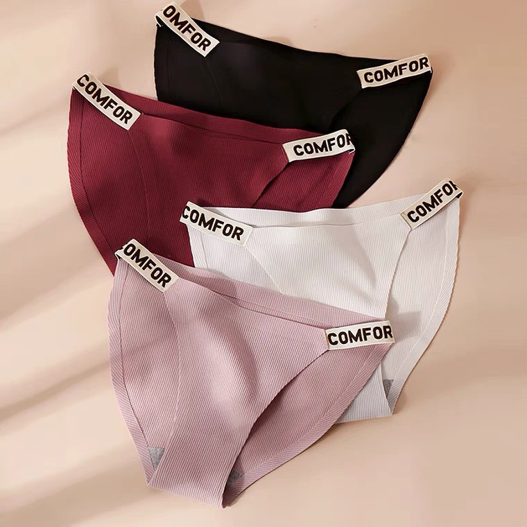 Quần lót nữ cotton gân tăm , quần lót sexy lộ hông gợi cảm 8996