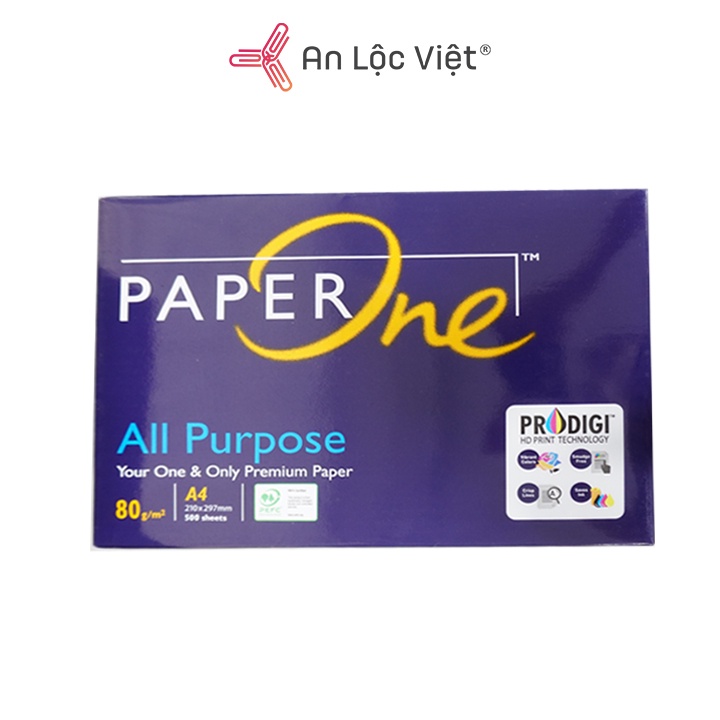 [Nowship] Giấy A4 PaperOne 70 gsm - 80gsm (1 ram = 500 tờ)