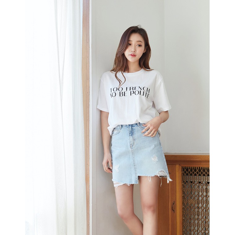 CHÂN VÁY RÁCH LAI SO LE