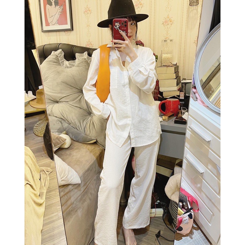 [Mã FAGREEN245 giảm 10% tối đa 30K đơn 99K] SET ĐŨI TRẮNG KÈM VIDEO ẢNH THẬT