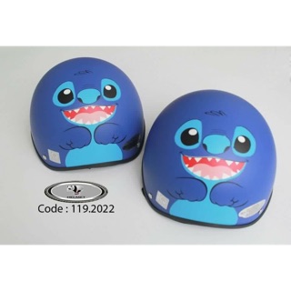 Combo nón Stitch 1/2 kèm kính phi công