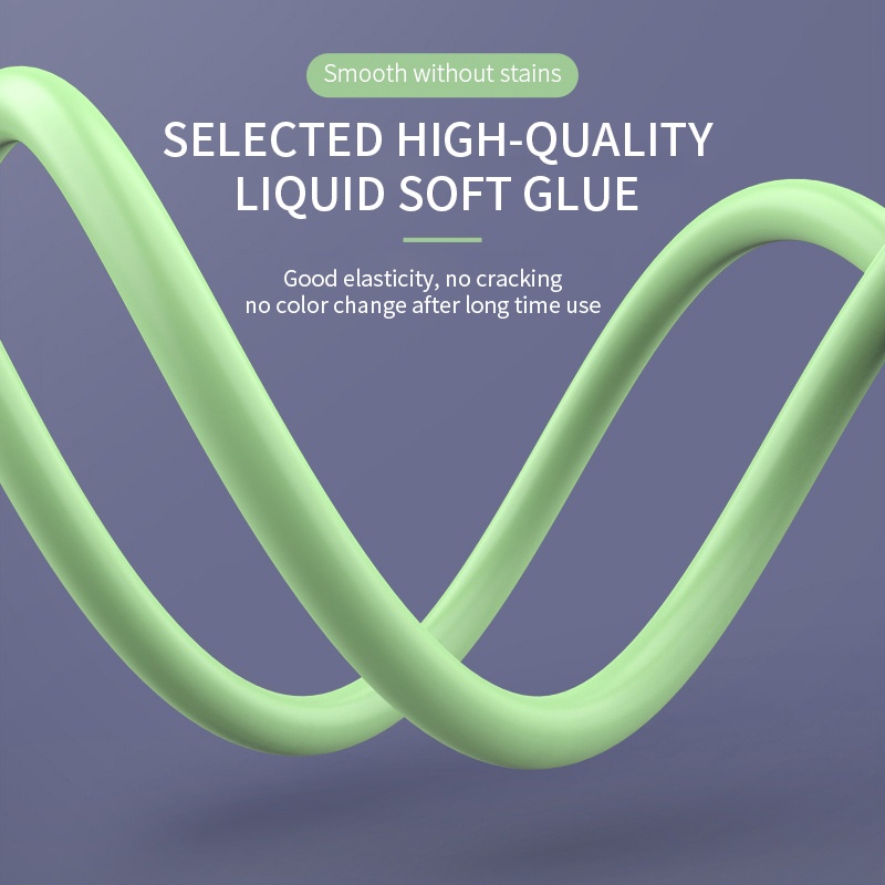 Dây Cáp Sạc USB 5A Đa Năng Bằng Silicon Mềm Cho Android