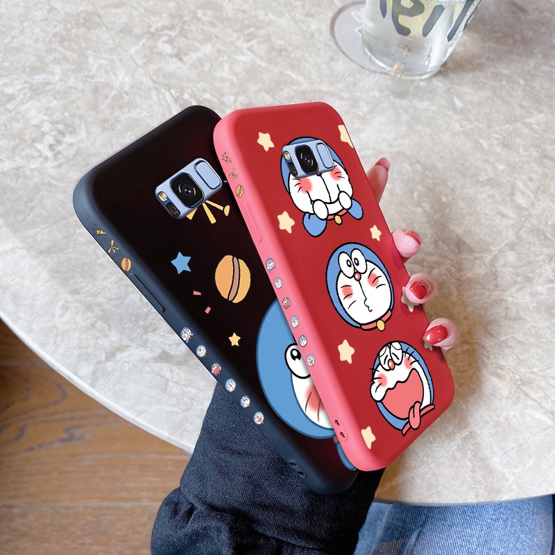 Case For Samsung galaxy S7 S7 Edge S8 Plus S6 S6 S6 Edge Original Case Cases Dumped Edge Cat Edge Doraemon Machine Full Shockproof Phone Case For Phone Case Camera