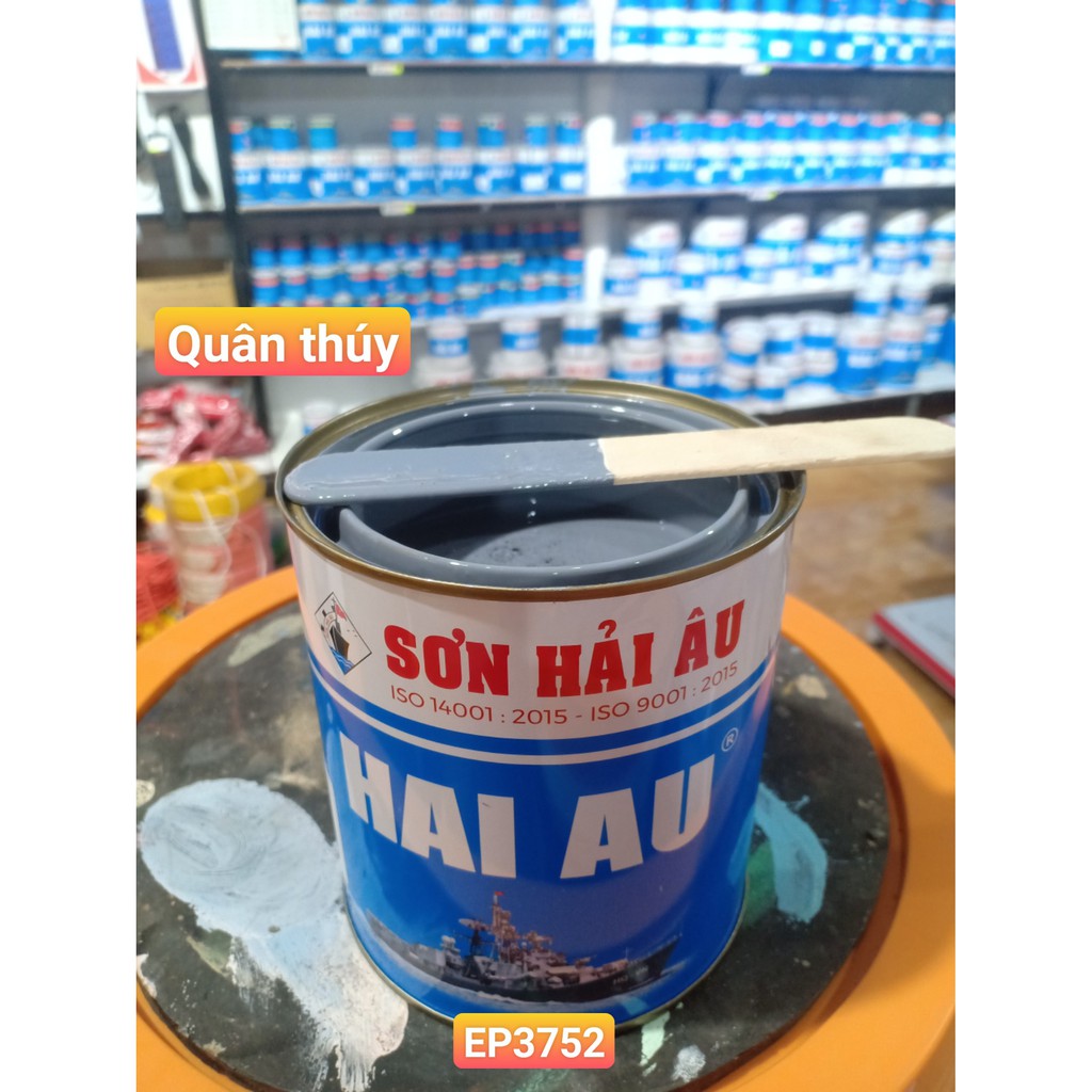 [Giá hủy diệt] Sơn kẽm Hải Âu Epoxy dùng cho tàu biển 1L ( sơn mạ kẽm 2 thành phần, chuyên sơn sắt, sơn kẽm, sơn gỗ)