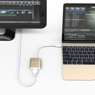 Bộ chuyển USB Type-C sang HDMI Orico RCH-GD