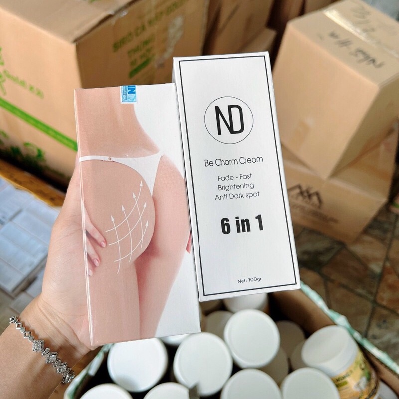 Kem Bôi Giảm Thâm Mông Be Charm Cream 6in1 - 100ml