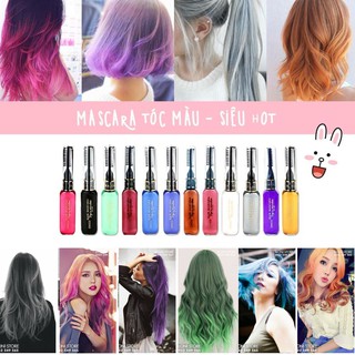 💦MASCARA LINE TÓC MÀU_ THAY ĐỔI MÀU TÓC TẠM THỜI