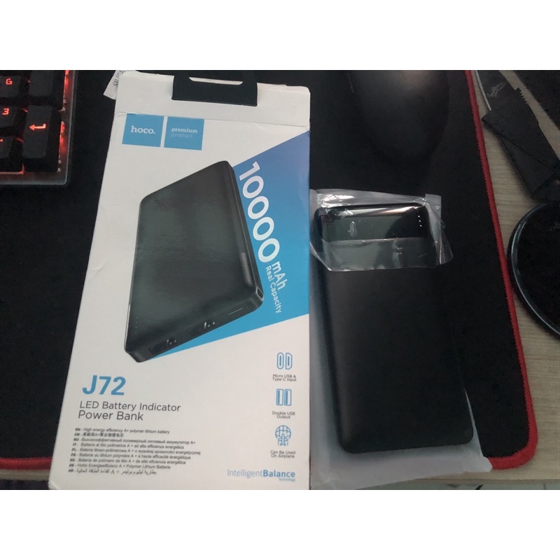 SẠC DỰ PHÒNG HOCO J72 10.000maH