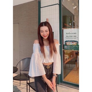 [Mới về] Áo bẹt vai/ áo hai dây bẹt vai/ áo trễ vai/ áo kiểu
