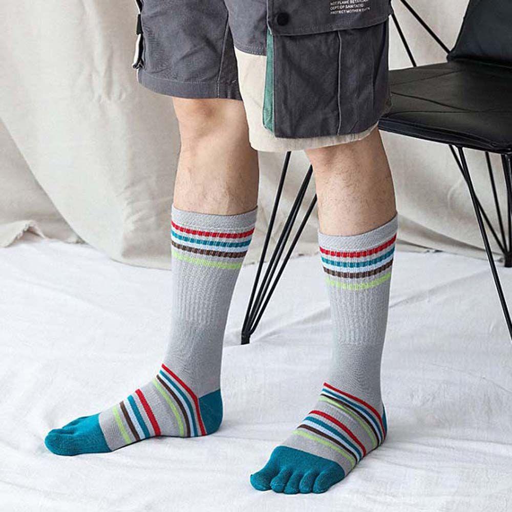 Vớ Thể Thao Năm Ngón Mềm Mại Nhiều Màu Sắc Dành Cho Nam