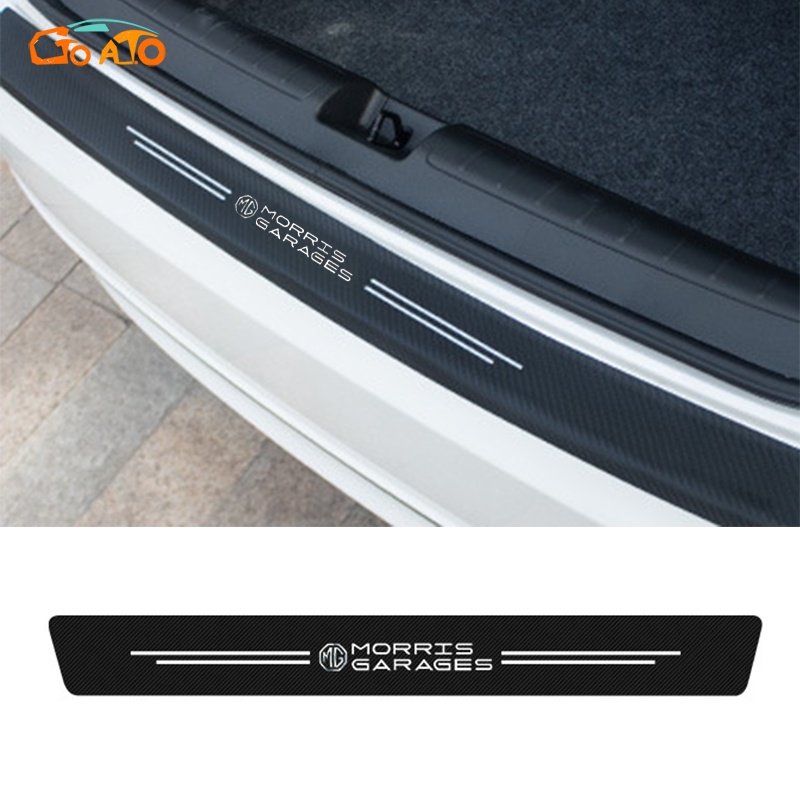 GTIOATO 1 Chiếc Sợi Carbon Dán Xe Dán Cốp Xe Hơi DáN ChốNg XưỚC Ô Tô Bảo Vệ Cốp Sau Xe Hơi Phụ KiệN Ô Tô Cho MG ZS MG5 HS MG6 RX5