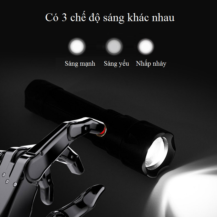 Đèn pin siêu sáng mini chiếu xa X37-P50