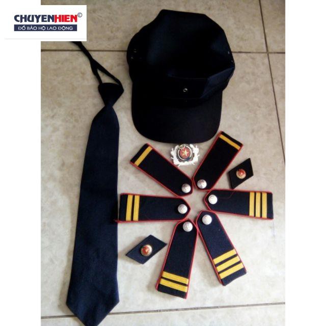 BỘ MŨ CẦU VAI CÀ VẠT BẢO VỆ GIÁ RẺ