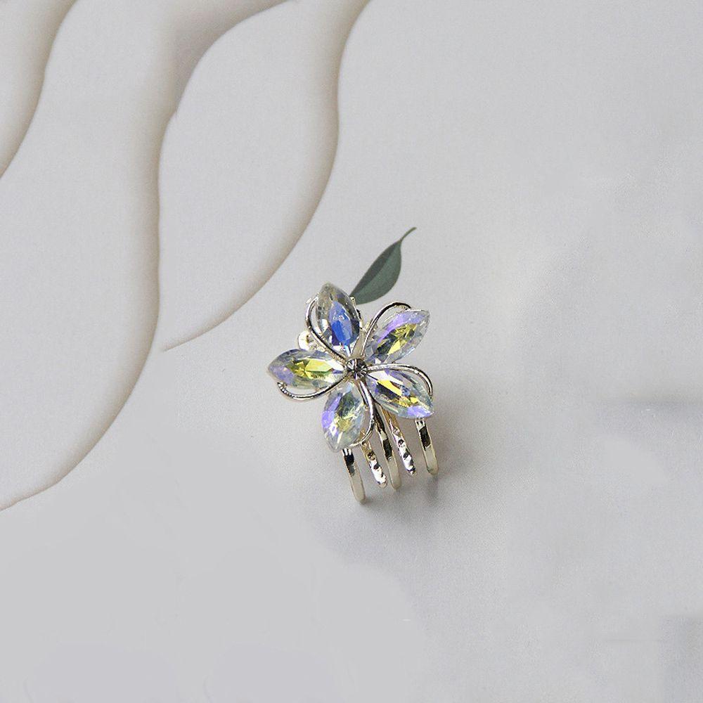 Kẹp Tóc Móng Vuốt Mini Hình Cá Mập Đính Hoa Đơn Giản Sang Trọng WMES15H Làm Quà Tặng Cho Bạn Gái