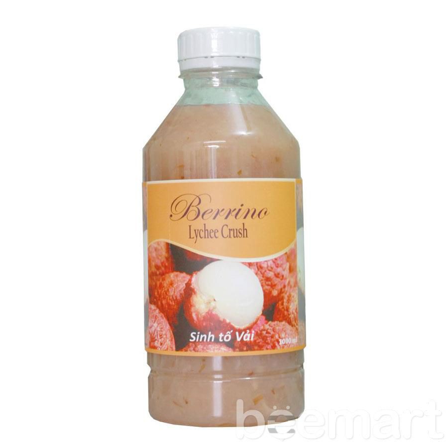 Sinh tố vải (Lychee crush) Berrino 1L