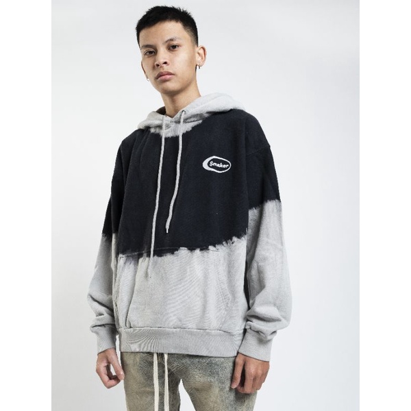 Áo Hoodie Wash Đen/Xám CHẤT LIỆU NỈ PHONG CÁCH UNISEX