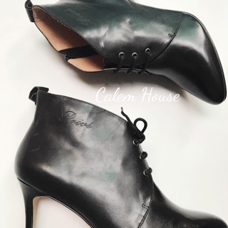 Giày boots PRIVE cổ đứng