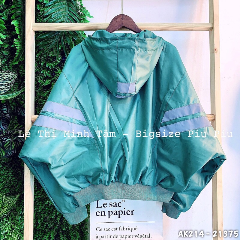 Áo khoác bigsize dù 2 lớp 🌈🌈 video thật