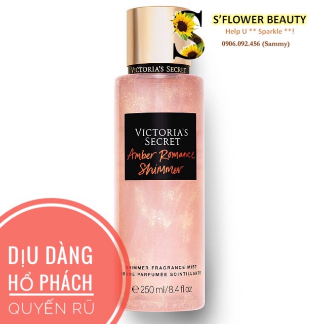 ✨BST ÁNH NHŨ | Xịt Thơm Nước Hoa Toàn Thân Victoria’s Secret Shimmer Fragrance Mist (250ml) | BigBuy360 - bigbuy360.vn