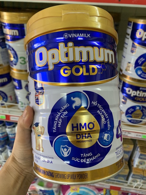 Sữa Bột Optimum Gold 1, 2, 3, 4 850gr ( mẫu mới)