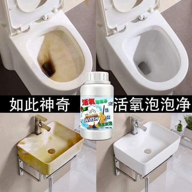 LỌ BỘT THÔNG CỐNG BOOM WASH