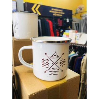 Cốc tráng men dã ngoại cắm trại