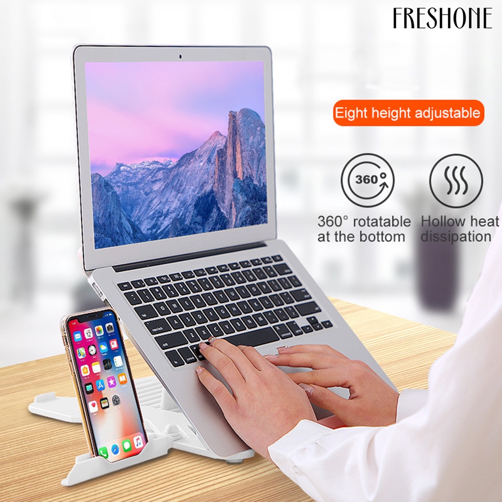 Giá Đỡ Laptop E5 Bằng ABS Có Thể Điều Chỉnh Và Gấp Gọn Tiện Dụng Cho Gia Đình | BigBuy360 - bigbuy360.vn